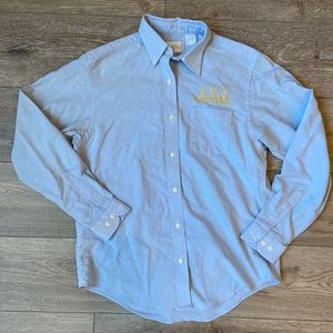UofMichigan alpha chi omega button down